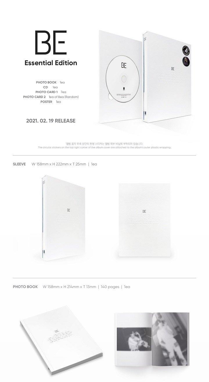 BTS - BE (Essential Edition) - J-Store Online