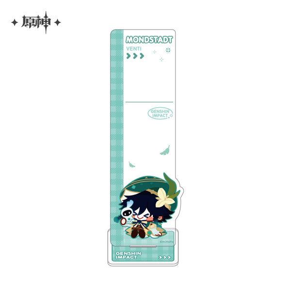 Genshin Impact - Memo Stick Acryl Stand (Diverse) - J-Store Online