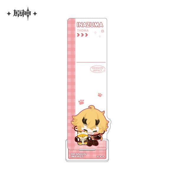 Genshin Impact - Memo Stick Acryl Stand (Diverse) - J-Store Online