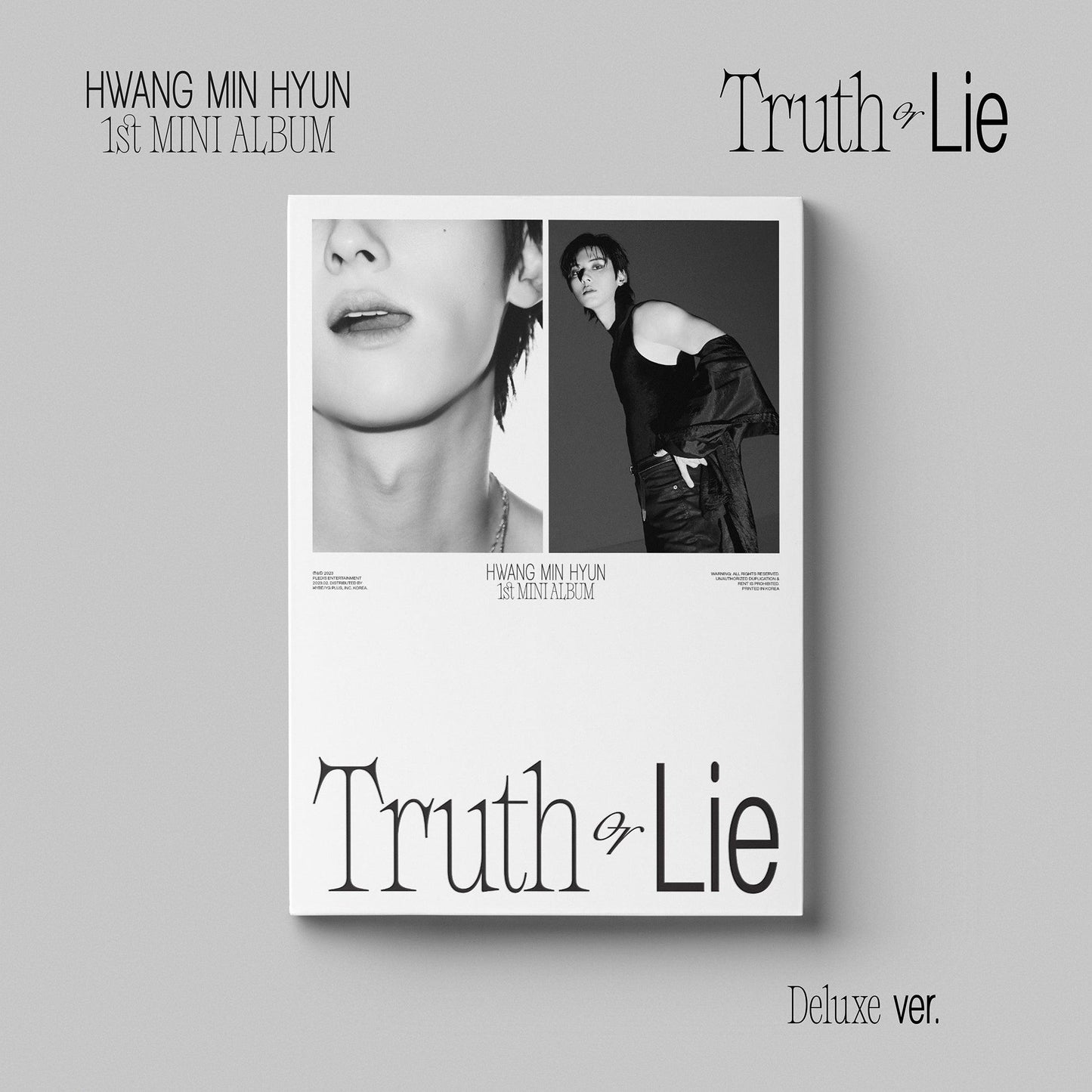 HWANG MIN HYUN - TRUTH OR LIE (1ST MINI ALBUM) DELUXE VER. - J-Store Online