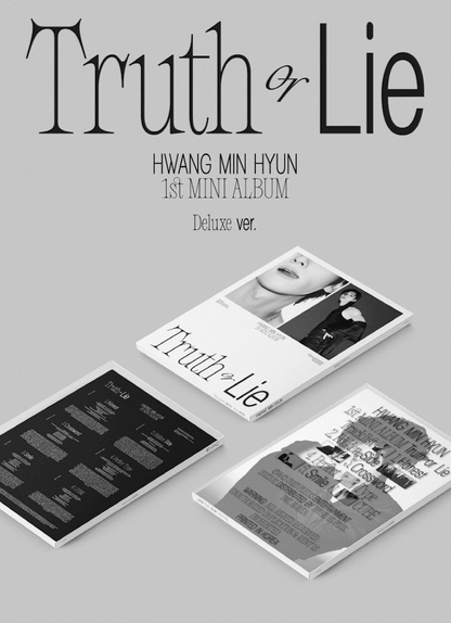 HWANG MIN HYUN - TRUTH OR LIE (1ST MINI ALBUM) DELUXE VER. - J-Store Online