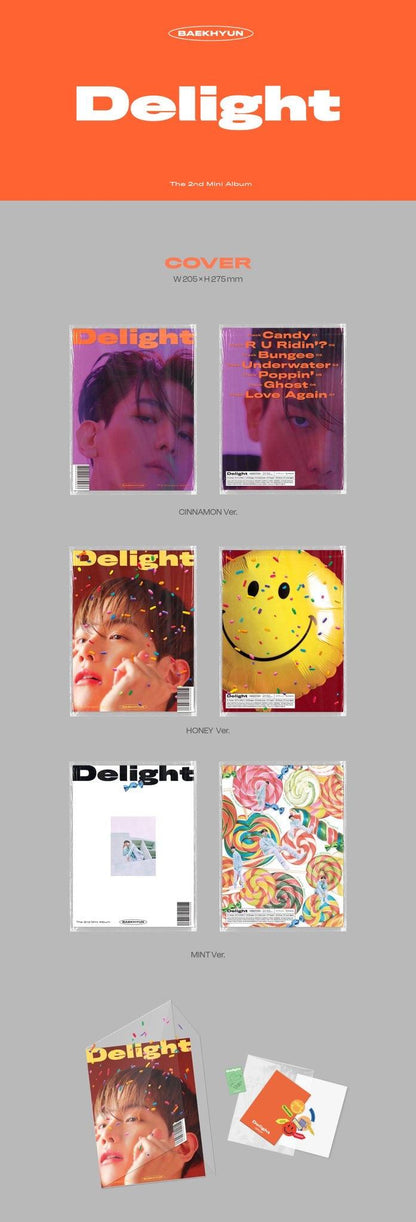 Baek Hyun - Delight (2nd Mini Album) - J-Store Online