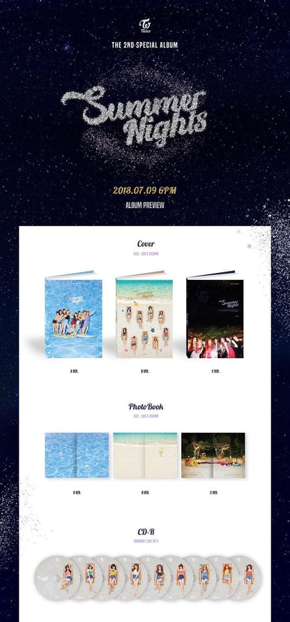 Twice - Summer Nights (2nd Special Album) - J-Store Online