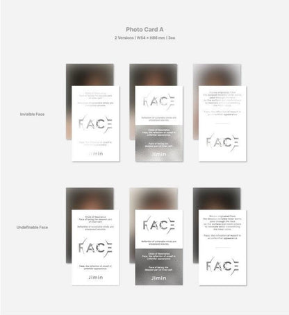 JIMIN (BTS) - FACE (PHOTOBOOK VER.) - J-Store Online