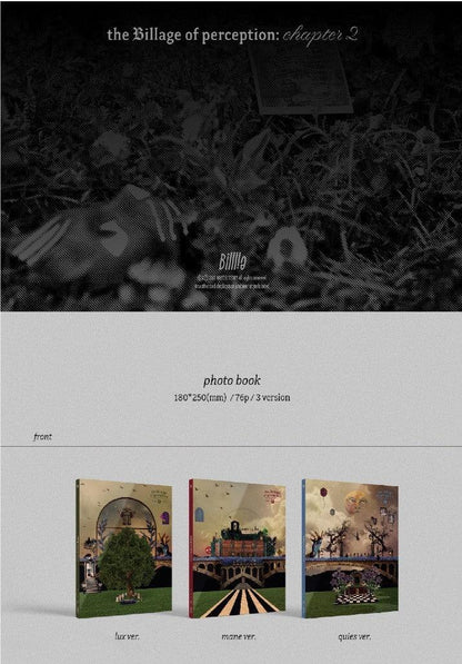 BILLLIE - THE BILLAGE OF PERCEPTION: CHAPTER 2 (3.MINI-ALBUM) - J-Store Online
