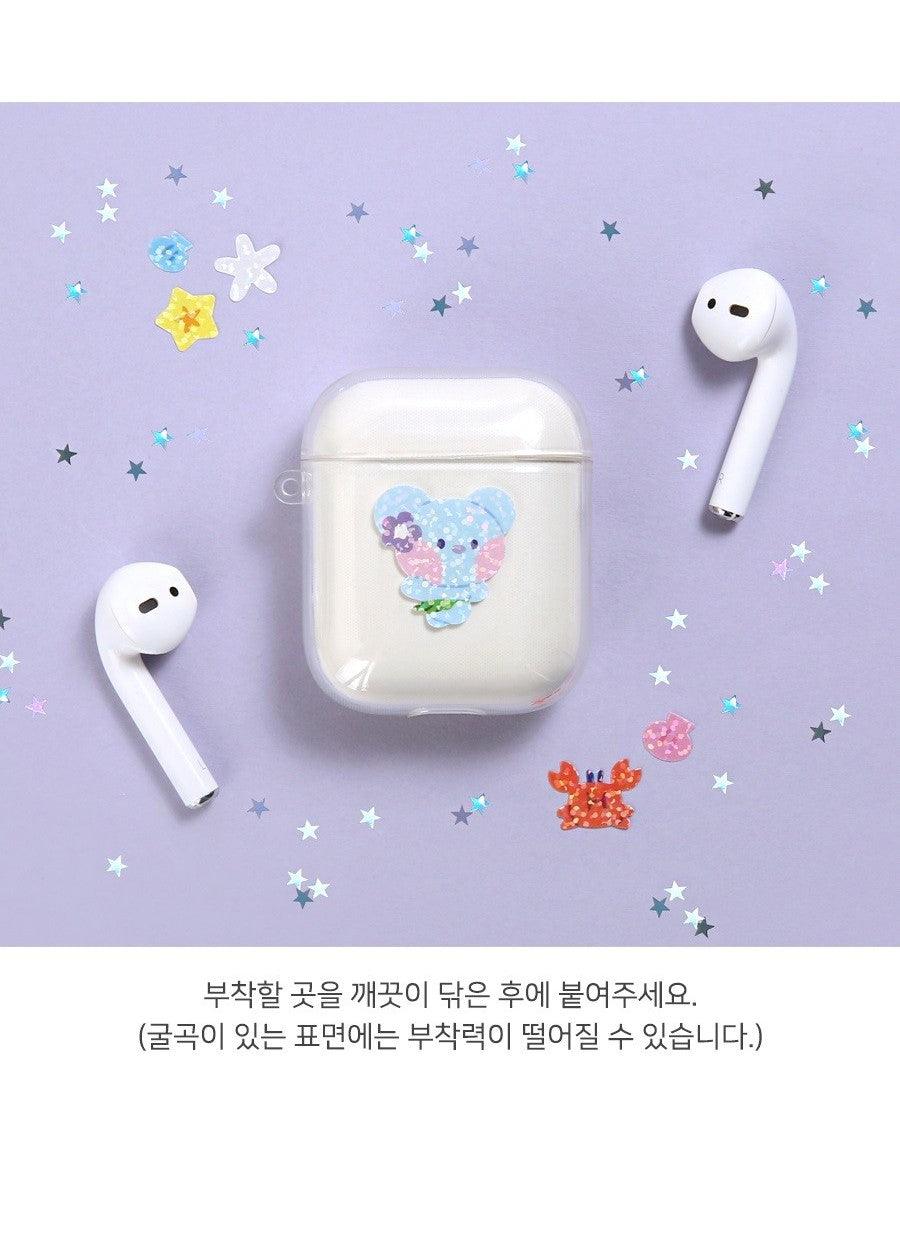 BT21 - HOLOGRAM STICKER SUMMER SKY - J-Store Online