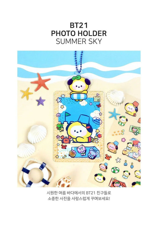 BT21 - PHOTO HOLDER - SUMMER SKY - J-Store Online
