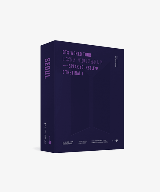 BTS - WORLD TOUR 'LOVE YOURSELF : SPEAK YOURSELF' [THE FINAL] BLU RAY - J-Store Online