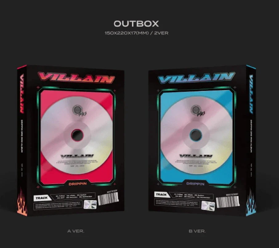 DRIPPIN - VILLAIN (3RD MINI ALBUM) - J-Store Online