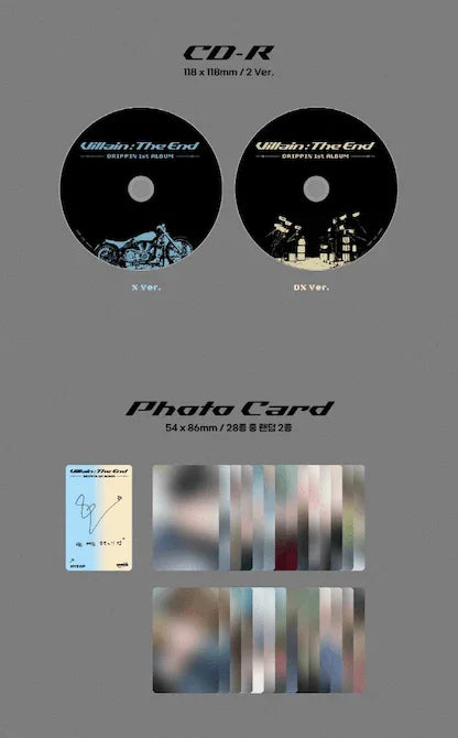 DRIPPIN - VOL.1 [VILLAIN : THE END] - J-Store Online