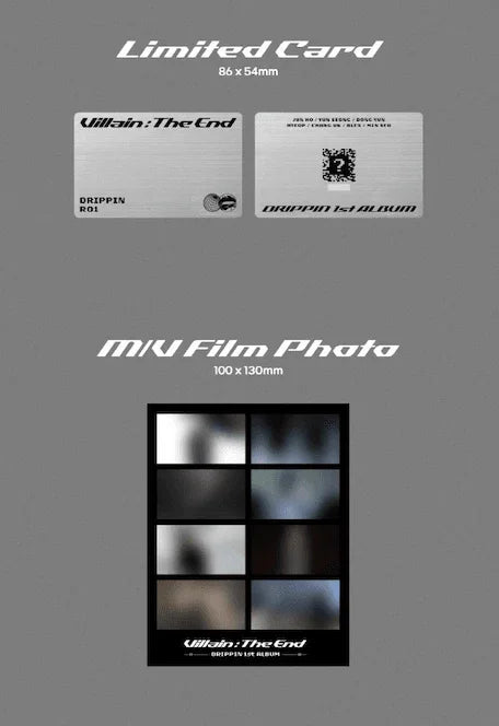 DRIPPIN - VOL.1 [VILLAIN : THE END] LIMITED VERSION - J-Store Online