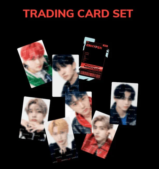 ENHYPEN - WORLD TOUR 2022 MANIFESTO - TRADING CARDS – J-Store Online ENHYPEN - WORLD TOUR 2022 MANIFESTO - TRADING CARDS – J-Store Online