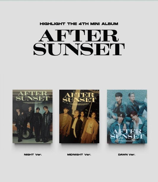 HIGHLIGHT - AFTER SUNSET (4TH MINI ALBUM) - J-Store Online