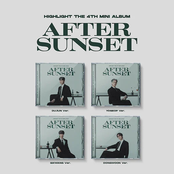 HIGHLIGHT - AFTER SUNSET (4TH MINI ALBUM) - JEWEL CASE VERSION - J-Store Online