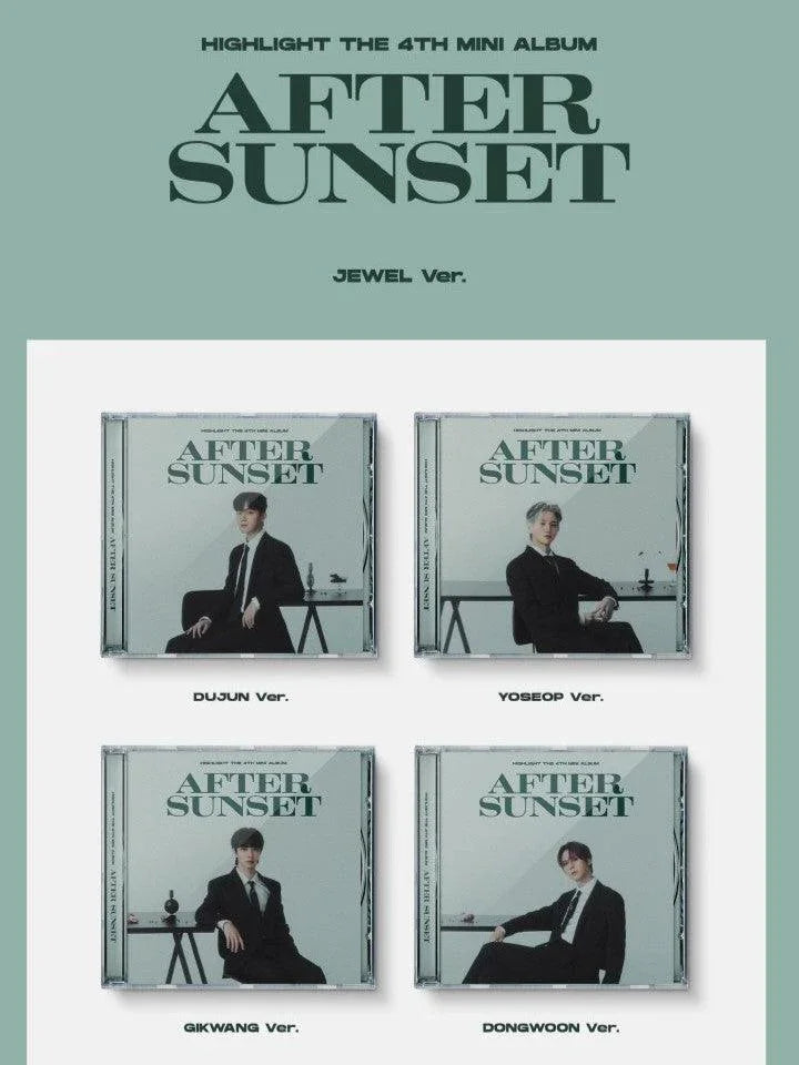 HIGHLIGHT - AFTER SUNSET (4TH MINI ALBUM) - JEWEL CASE VERSION - J-Store Online