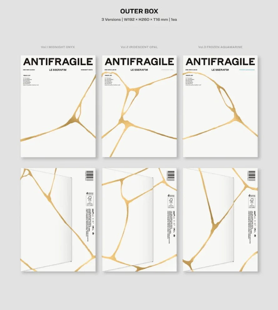 LE SSERAFIM - ANTIFRAGILE (2ND MINI ALBUM) - J-Store Online