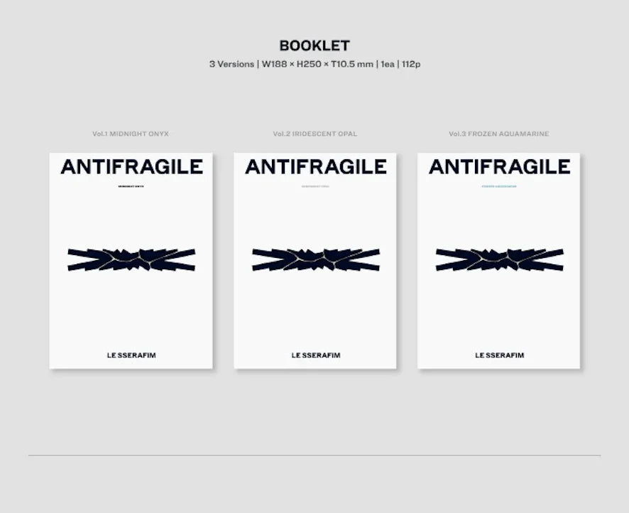 LE SSERAFIM - ANTIFRAGILE (2ND MINI ALBUM) - J-Store Online