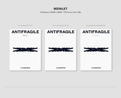 LE SSERAFIM - ANTIFRAGILE (2ND MINI ALBUM) - J-Store Online