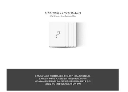 MONSTA X - SHAPE OF LOVE (11TH MINI ALBUM) KIT ALBUM - J-Store Online