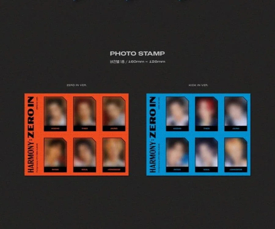 P1HARMONY - HARMONY: ZERO IN (4TH MINI ALBUM) – J-Store Online