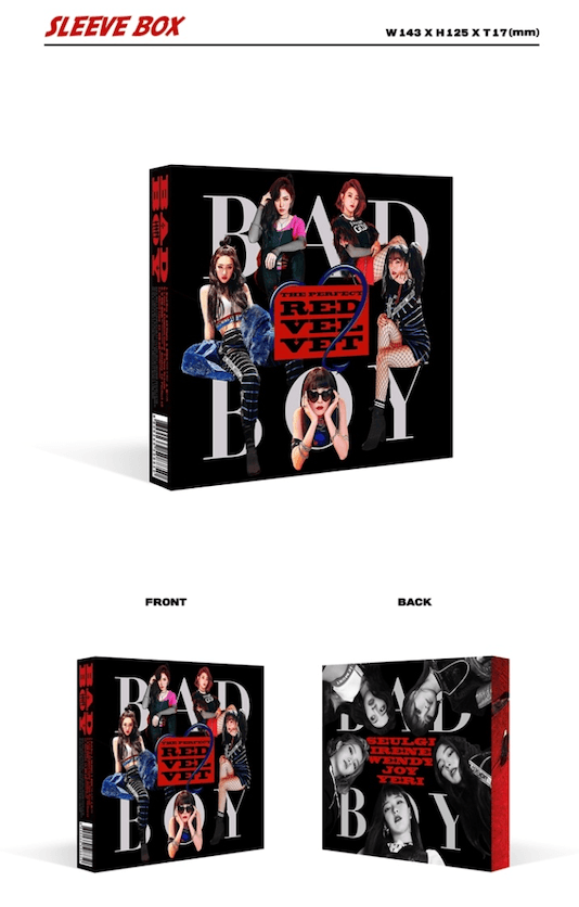 RED VELVET - VOL.2 REPACKAGE - THE PERFECT RED VELVET - BAD BOY - J-Store Online