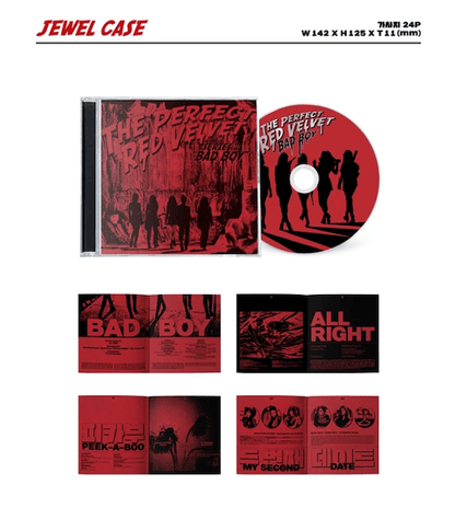 RED VELVET - VOL.2 REPACKAGE - THE PERFECT RED VELVET - BAD BOY - J-Store Online