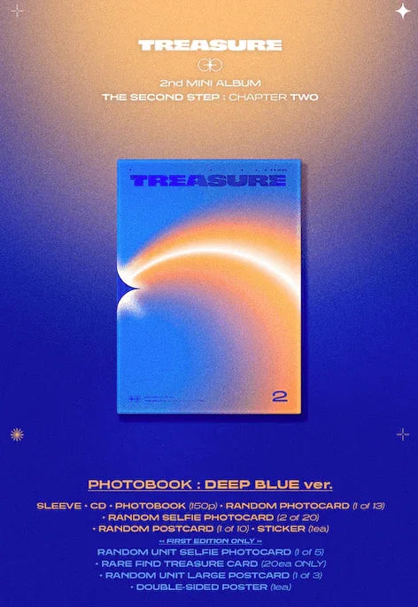 TREASURE - 2ND MINI ALBUM [THE SECOND STEP : CHAPTER TWO] - PHOTOBOOK VER. - J-Store Online