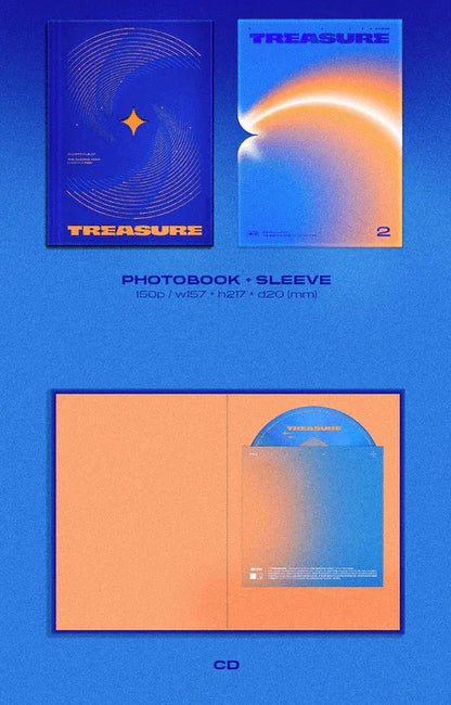 TREASURE - 2ND MINI ALBUM [THE SECOND STEP : CHAPTER TWO] - PHOTOBOOK VER. - J-Store Online