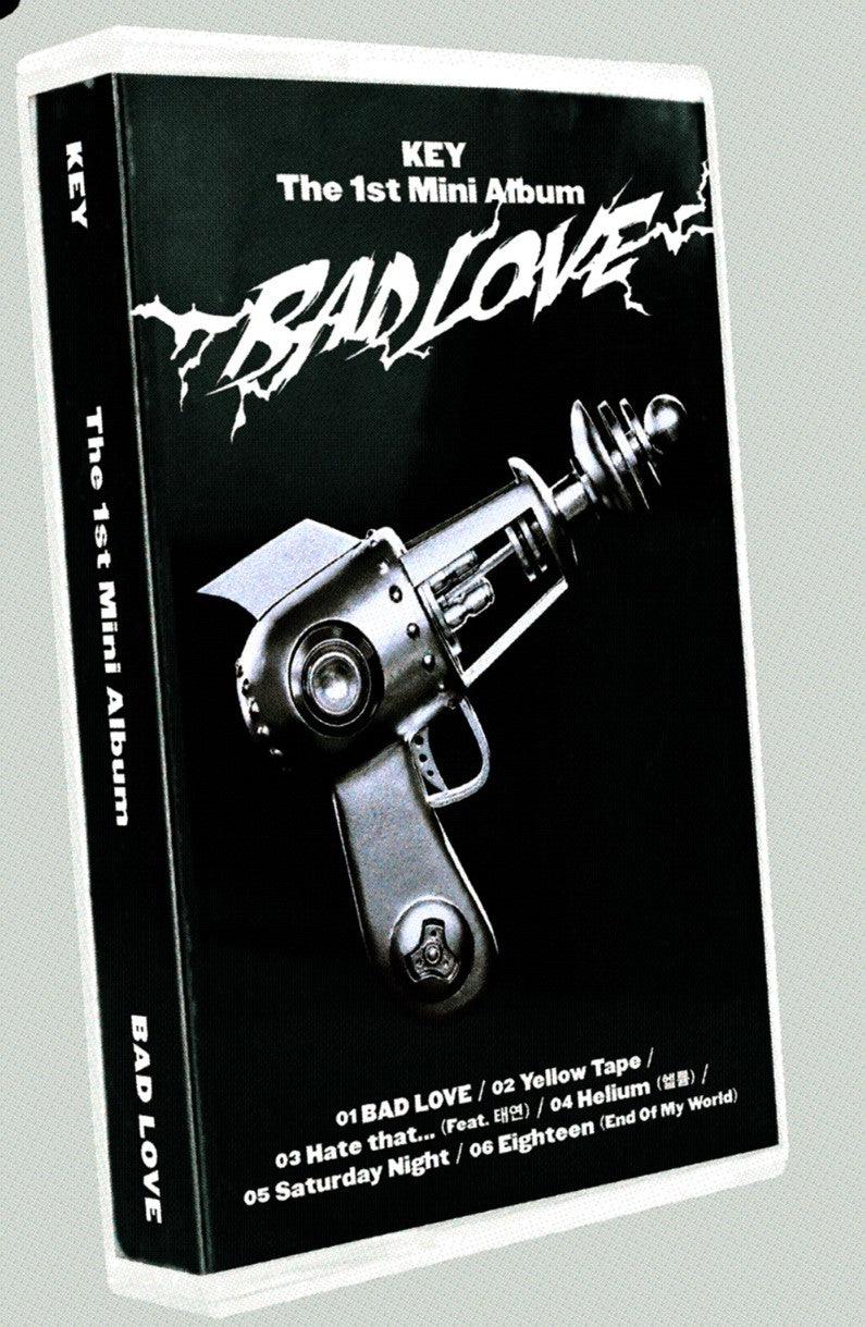 KEY - BAD LOVE - 1ST MINI ALBUM - TAPE VER - J-Store Online