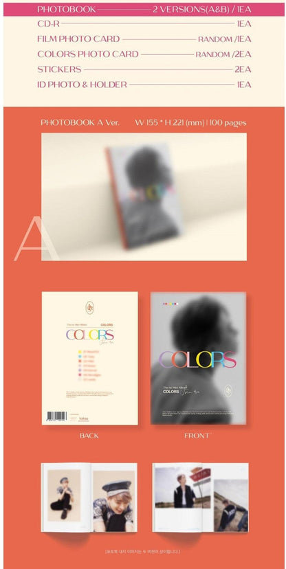 YOUNGJAE - COLORS FROM ARS - 1ST MINI ALBUM - J-Store Online