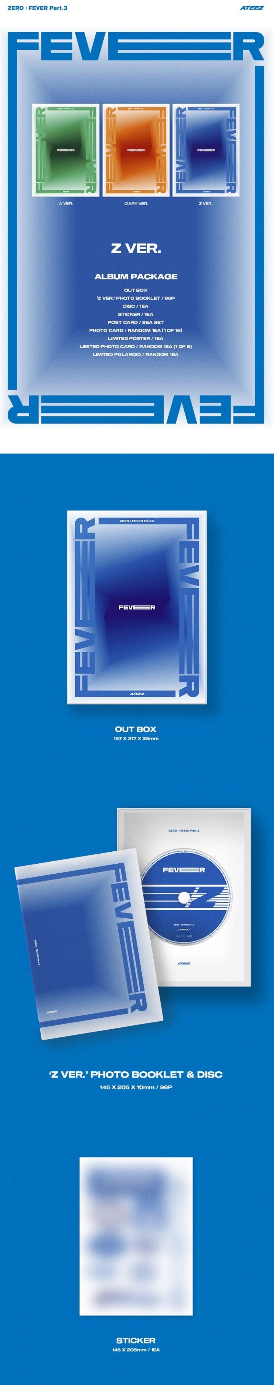 ATEEZ - Zero: Fever Part 3 - J-Store Online