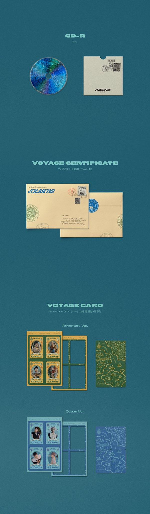 SHINee - VOL.7 REPACKAGE ATLANTIS - J-Store Online