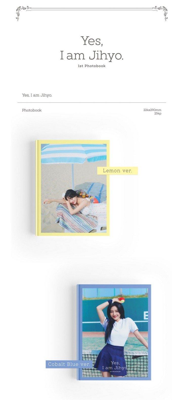 Jihyo - Yes, I am Jihyo - Photobook - J-Store Online