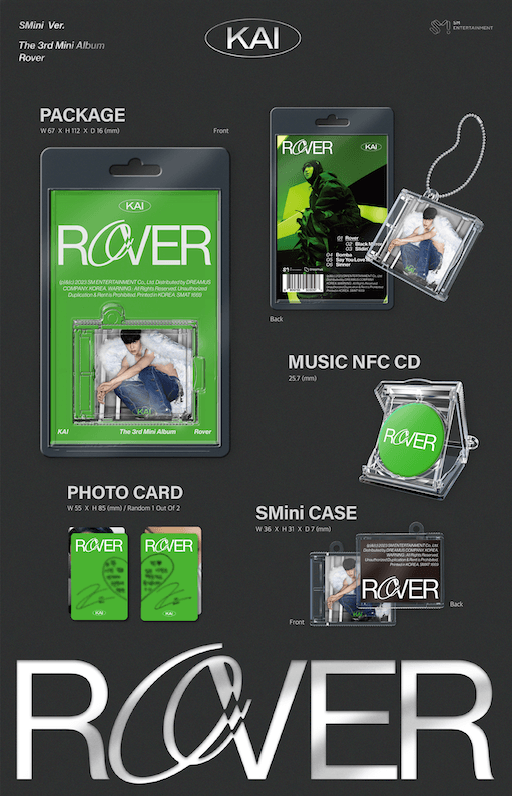 KAI - ROVER (3RD MINI ALBUM) (Smini VER.) - J-Store Online