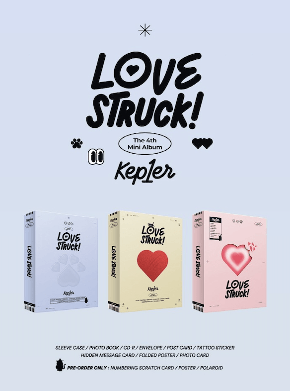 KEP1ER - LOVESTRUCK! (4TH MINI ALBUM) - J-Store Online