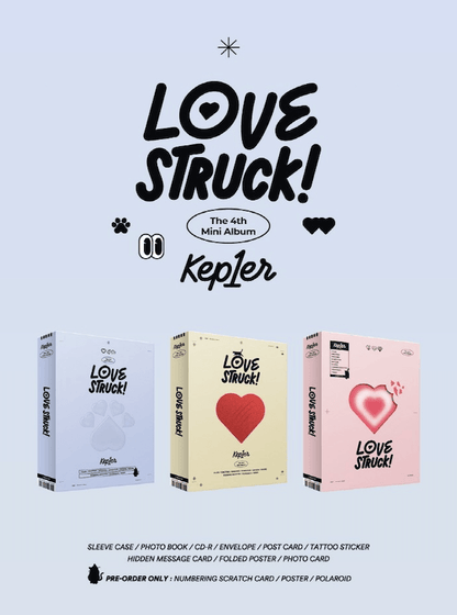 KEP1ER - LOVESTRUCK! (4TH MINI ALBUM) - J-Store Online