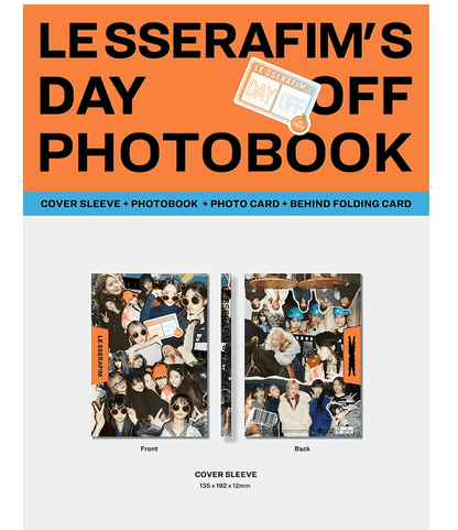 LE SSERAFIM'S DAY OFF IN JEJU PHOTOBOOK - J-Store Online