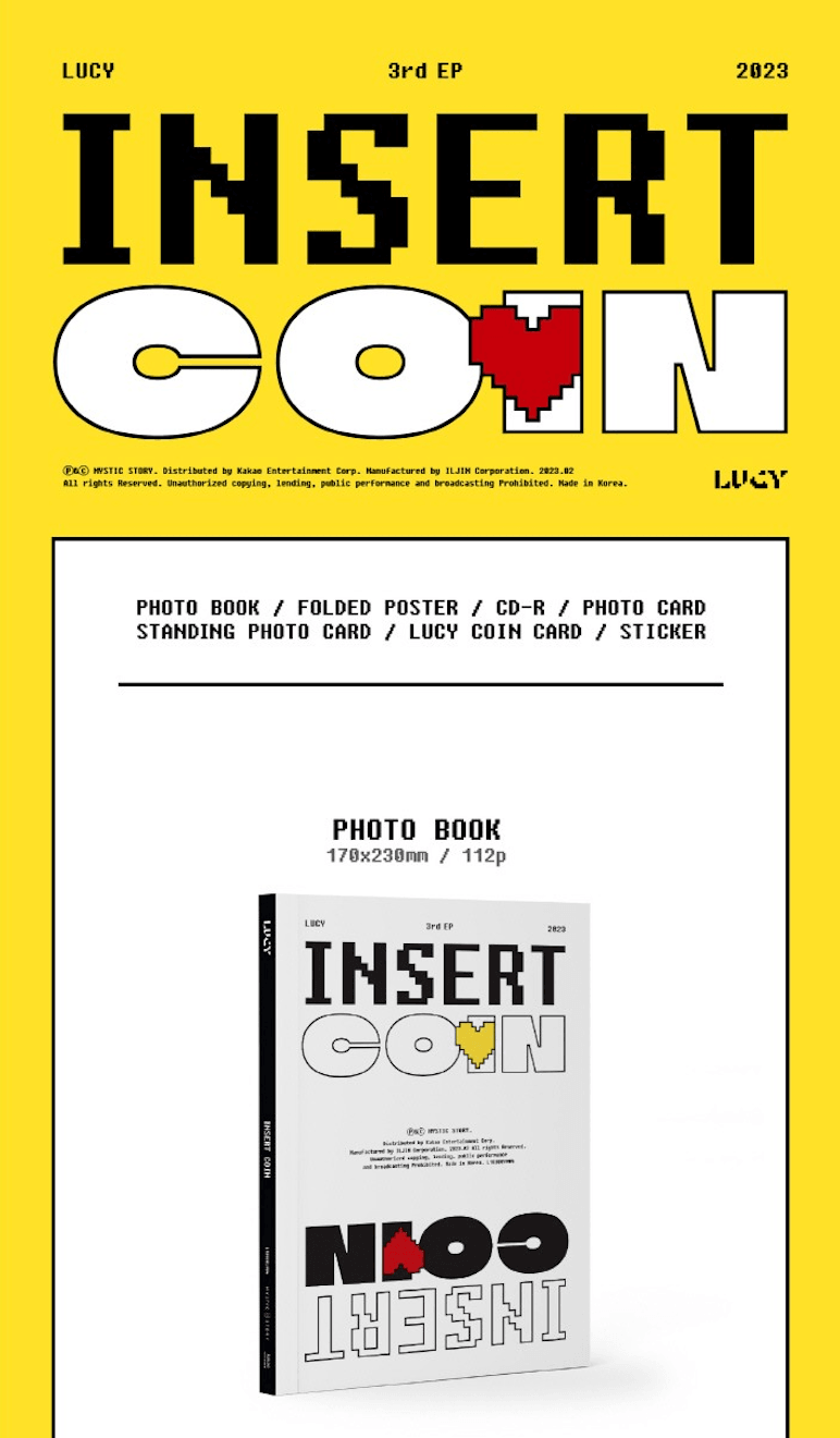 LUCY - INSERT COIN (3RD EP) - J-Store Online