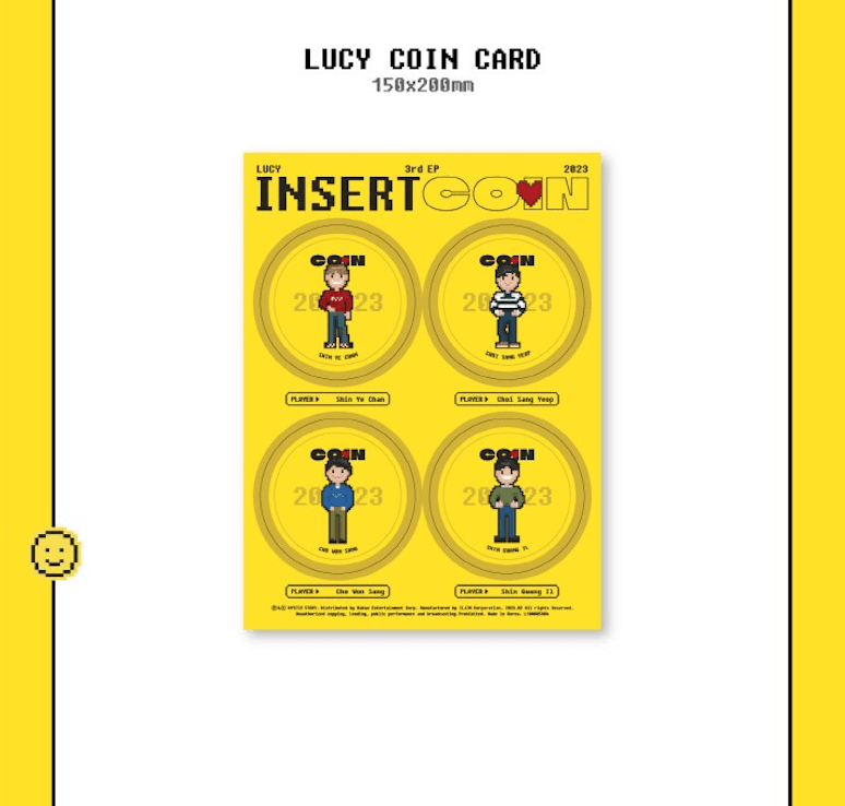 LUCY - INSERT COIN (3RD EP) - J-Store Online