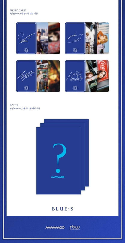 MAMAMOO - Blue;s - J-Store Online