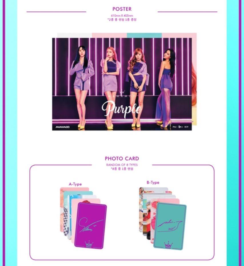 MAMAMOO - PURPLE (5TH MINI ALBUM) - J-Store Online