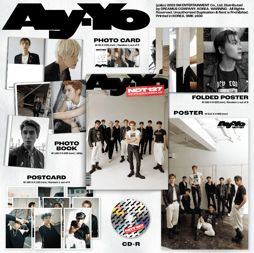 NCT 127 - VOL.4 REPACKAGE 'AY-YO' - J-Store Online