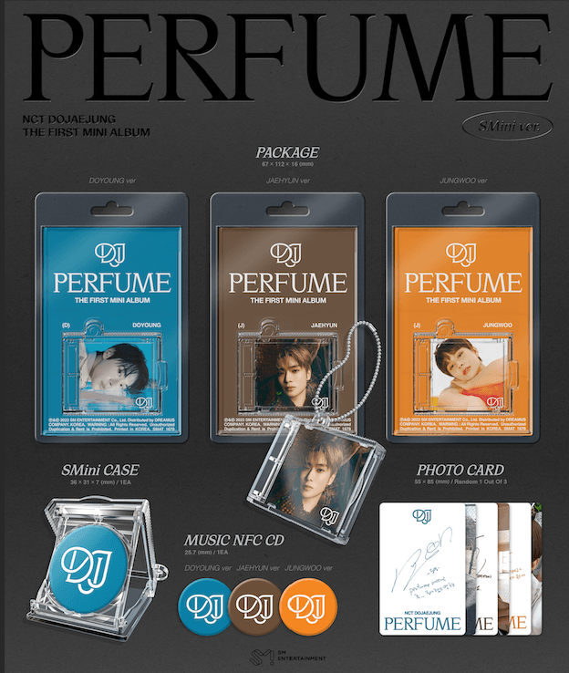 NCT DOJAEJUNG - PERFUME (1ST MINI ALBUM) - SMINI VERSION - J-Store Online