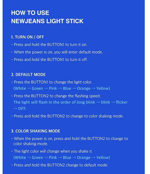 NEWJEANS - LIGHTSTICK - J-Store Online