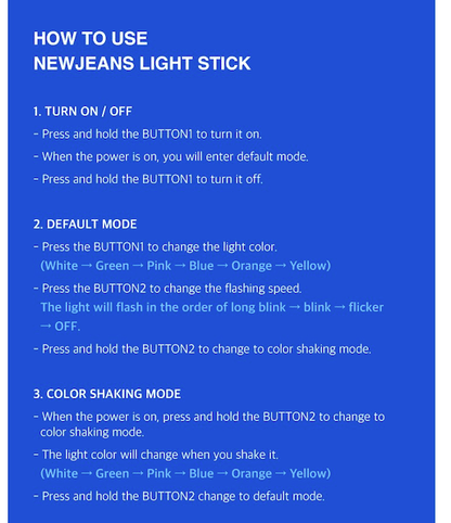 NEWJEANS - LIGHTSTICK - J-Store Online