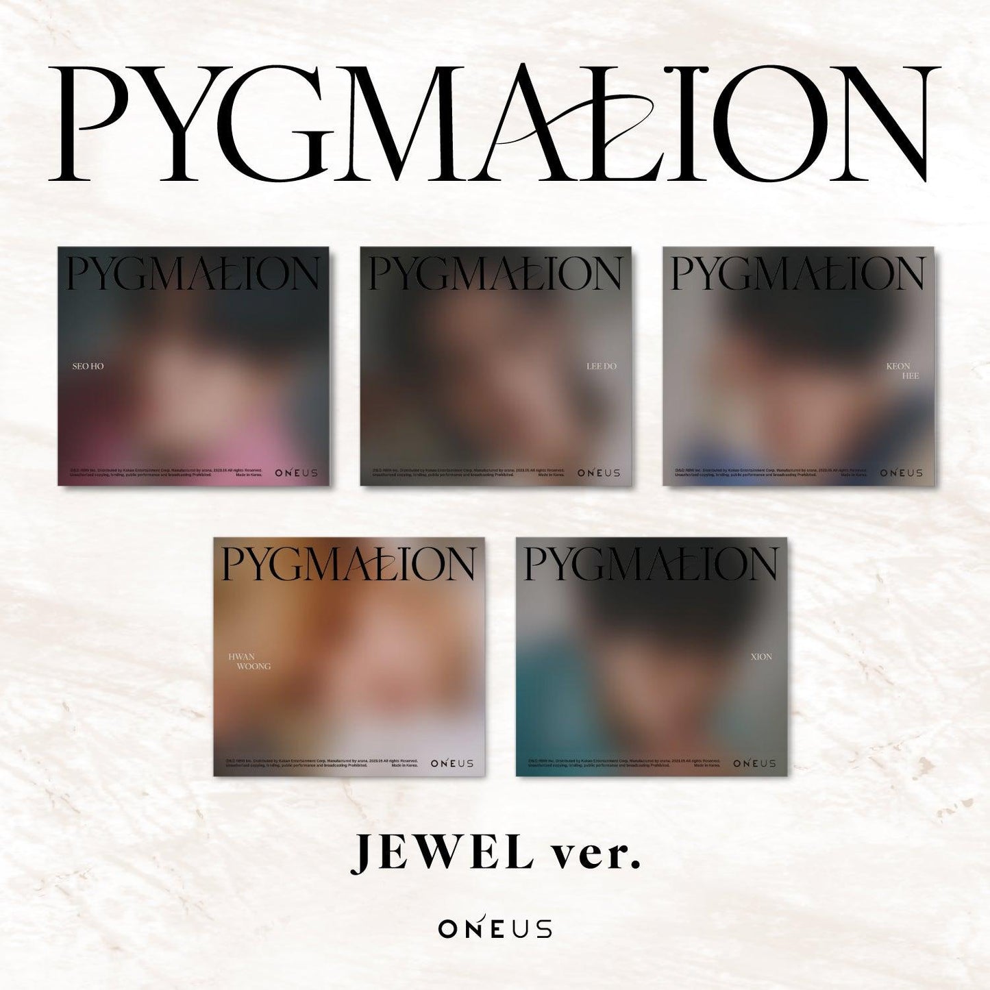 ONEUS - 9TH MINI ALBUM - PYGMALION (JEWEL Ver.) - J-Store Online