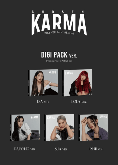 PIXY - CHOSEN KARMA (4TH MINI ALBUM) DIGIPACK VER. - J-Store Online