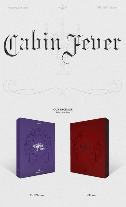 PURPLE KISS - CABIN FEVER (5TH MINI ALBUM) - J-Store Online