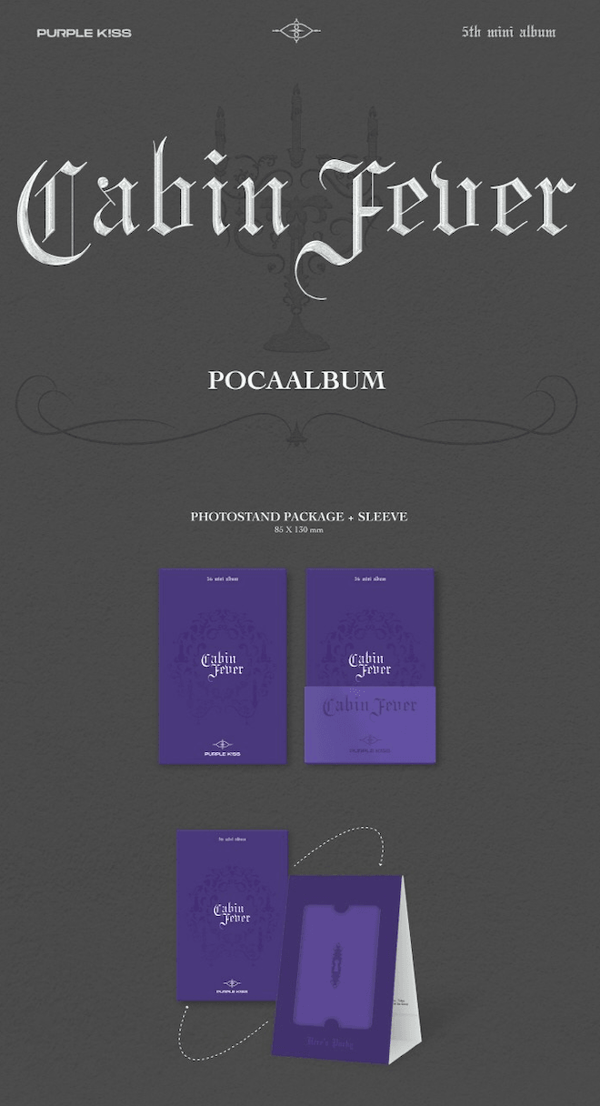 PURPLE KISS - CABIN FEVER (5TH MINI ALBUM) - POCA ALBUM - J-Store Online