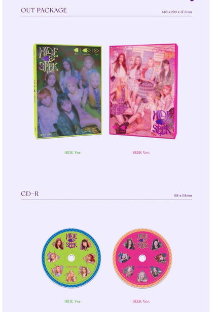 PURPLE KISS - HIDE & SEEK - 2ND MINI ALBUM - J-Store Online